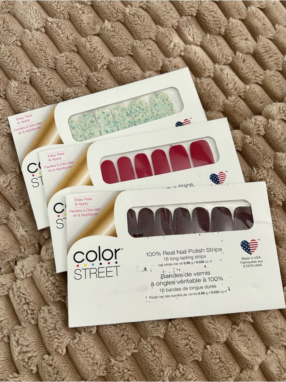 Color Street 3 Pack Nail Strips